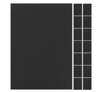 SOIMISS Papier Cartonné Noir Épais A4 80 Feuilles Facile à Découper pour Invitations et Dessins, Papier Polyvalent en Pack de 2