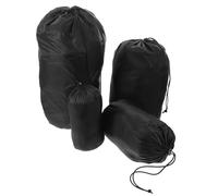 SOIMISS Paquet de Rangement Étanche pour Doudoune 4 Pièces Cordon de Serrage, Tailles Multiples, Pochette de Compression pour Voyage, Randonnée et Camping, Protection Pluie et