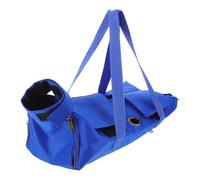 SOIMISS Paquet Pliable pour Animaux M Bleu Paquet de Contention Chat pour Toilettage Coupe des Griffes et Soins Vétérinaires Portable Anti-Griffures Harnais Sécurisé pour Bain et