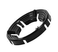 SOIMISS Pare-Brise Protecteur de cuisinière à Rassembler Une Couverture Anti-feu Accessoires de cuisinière à Bloqueur de Vent de Camping Support Four Wok Acier Inoxydable Noir