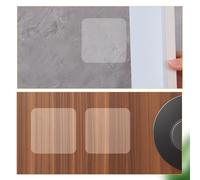 SOIMISS Pastilles Adhésives Double Face Transparentes 80 Pièces Repositionnables sans Trace Adhésif Haute Résistance pour Décoration Murale et Fixation Bureau sans Perçage