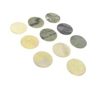 SOIMISS Patchs Extension Cils Pierre De Jade 10 Pièces Supports Réutilisables Coussin Lisse Pour Prothèses Ciliaires Esthéticiennes Salon Professionnel