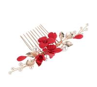 SOIMISS Peigne Cheveux Mariage Élégant pour Femme, Accessoires Cheveux Mariée en Métal et Plastique, Confortable et Polyvalent pour Occasions Spéciales et Fêtes