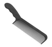 SOIMISS Peigne Plat Professionnel à Dents Larges Pour Coupe De Cheveux Hommes Taille Petite Noir Coiffage Salon Cheveux Épais Sans Accessoires