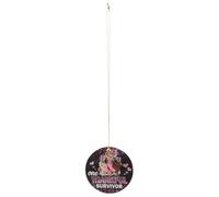 SOIMISS Pendentif Acrylique Ruban Rose Décoration Voiture Sensibilisation Cancer Du Sein Octobre Rose Support Espoir Femme