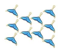 SOIMISS Pendentif Queue De Coloré 10pcs Pour Bracelet Diy Et Boucle D'oreille Suspendu Accessoires Créatifs Pour Bijoux D'été Décoration Personnalisée Pour Collier Et Porte-clés