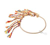 SOIMISS Perchoir Suspendu Corde Résistant pour Oiseaux Jouet Escalade pour Perruches Et Perroquets Support De Jeux Stables Et Sécurisés Accessoire Enrichissement pour Cage