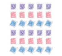SOIMISS Perles Parfumées pour Linge 30 Pièces - Perles Désodorisantes Naturelles, Rehausseur de Parfum Longue Durée, Couleurs Assorties Bleu, Rose, Violet, Compatibles Lavage Machine