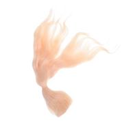 SOIMISS Perruque de Poupée Dorée Bouclée Extension Synthétique Légère pour Poupées Accessoire Cosplay Polyvalent Remplacement pour Créations Artistiques et Loisirs DIY