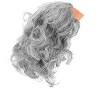 SOIMISS Perruque Pour Homme Style Professeur Synthétique Bouclée Et Légère Idéale Pour Cosplay Et Performances Scéniques