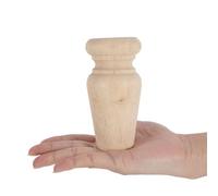 SOIMISS Pieds de Canapé en Bois Massif d Style Français Vintage 6X12 CM Pieds de Remplacement pour Meubles Canapés Tables Basses et Bureaux Support Robuste et Décoratif pour