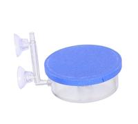 SOIMISS Pierre à Air Aquarium Bleue Diffuseur Oxygène Silencieux avec Ventouse Effet Brume Décorative Diffuseur Air pour Pompe à Oxygène Fish Tank