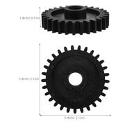 SOIMISS Pignon de Remplacement pour Pompe à Eau Cf800 Engrenage Droit 6 CM en Acier Robuste Pièce de Rechange Moteur Quad Cf800 Accessoire Pompe Liquide de Refroidissement Maintenance