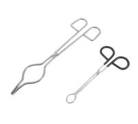SOIMISS Pince de sécurité moxa, Lot de 2 petites pinces métalliques, acier carbone, conception de serrage de précision, pour moxa stick et moxa roll, pratique pour thérapie portable