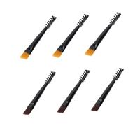 SOIMISS Pinceau à Sourcils Double Tête 6 Pièces En Couleur Café Clair Et Brun Outil De Maquillage Pratique Pour Sourcils Et Cils Brosse à Cils Polyvalente Adaptée Aux Femmes Maquillage Quotidien