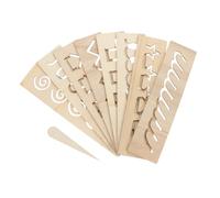 SOIMISS Planche Écriture Bois pour Garçon Fille Tableau Exercice Éducatif Jeu Apprentissage Cognitif et Mémoire pour Développement Précoce