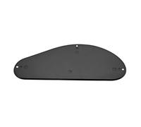 SOIMISS Plaque Arrière Guitare Basse Noire Couverture Cavité Plastique Résistante Rayures Protection Facile à Installer