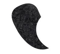 SOIMISS Plaque de Protection Guitare Folk Autocollant Noir Perle Accessoire pour Guitare Remplacement Facile et Décoration