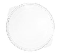 SOIMISS Plat Verre Transparent 20 CM pour Four à Micro-Ondes Résistant à la Chaleur Ustensile de Cuisson Polyvalent Assiette à Cuisson pour Tartes et Gratins Usage Maison et