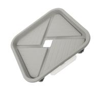 SOIMISS Plateau Amovible pour Plantes avec Roulette Mobile Intérieur et Extérieur 32,7 Cm Support de Pot de Fleurs Carré Capacité 60 Kg Bac de Jardinage Robuste et Stable