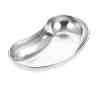 SOIMISS Plateau Curvé Acier Inoxydable Épaissi pour Laboratoire Plateau de Forme Rénale pour Instruments et Collecte de