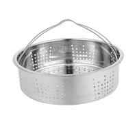 SOIMISS Plateau de Cuisson Vapeur Acier Inoxydable avec Poignées Accessoire Multifonction pour Cuisson et Réchauffage de Nourriture et Compact Facile à