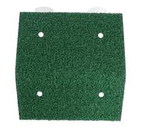 SOIMISS Plateforme De Tortue Simulée avec Gazon Antidérapant pour Reptiles Aquatiques Rampe De Grimpe Confortable pour Aquarium Décor De Terrasse pour Tortue Terrestre Et Grenouille Petite