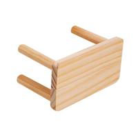 SOIMISS Plateforme Multifonctionnelle pour Hamster et Chinchilla Accessoire Cage Aire de Jeu et Entraînement Décor pour Habitat de Petits Animaux