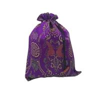 SOIMISS Pochette Soie Chinoise pour Bijoux avec Cordon de Serrage de Rangement à Motifs Aléatoires Cadeau Petit Mariage et