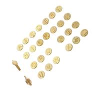 SOIMISS Pointe de Brûleur pour Pyrogravure 28 Pièces Alphabet Majuscule Outil de Gravure sur Bois Panne de Fer à Souder pour Artisanat et Sculpture Accessoire de Bricolage Créatif