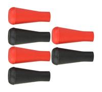 SOIMISS Pointes de Flèches D’extérieur en Caoutchouc Souple 6 Pièces Couleur Aléatoire
