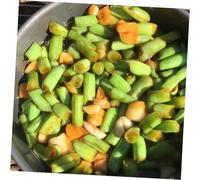 SOIMISS Popote Camping Pliable Antiadhésive Ergonomique pour Cuisine Extérieure Randonnée et Petite Casserole Légère avec Poignée Facile à Nettoyer Usage Unique Plein Air