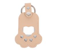 SOIMISS Porte-clés pour Poils Animaux Étui Photo Cuir Pendentif Commémoratif pour Ranger Poils de Chien et Chat