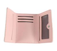 SOIMISS Portefeuille à Pois Noir à Nœud, Petit Format Trois Volets, 5 Emplacements Cartes 1 Fenêtre Photo 1 Compartiment Billets, Portefeuille Multi-Cartes Portable pour Femmes