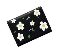 SOIMISS Portefeuille Court À Imprimé Floral pour Femme Petit Porte-Monnaie Portefeuille De Rangement Portable pour Femmes Et Filles