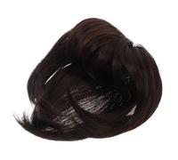 SOIMISS Postiche Cheveux Synthétique Volumateur Femme Perruque Clip Naturelle Cache Cheveux Invisible Confortable et Facile à Porter Look et Fête