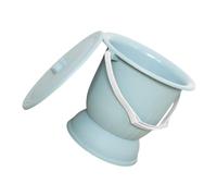 SOIMISS Pot de Chambre Lidded pour Urine Unisexe Portable et Urinoir Hygiénique avec Couvercle Adapté Aux Femmes Enceintes Garçon Fille et Personnes Âgées