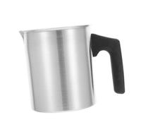 SOIMISS Pot de Fusion Cire Aluminium avec Poignée Isolante Récipient pour Bougies DIY Fonte Rapide Haute Température pour Fabrication