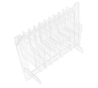 SOIMISS Présentoir Faux Ongles Acrylique Support Manucure Réutilisable pour Salon et Exposition Planche Chic pour Affichage et Organisation des Décorations Ongles