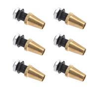 SOIMISS Presse-étoupes à monter soi-même M10 en cuivre, 6pcs, pinces de fixation de cordon, anti-desserrage, protège les fils, pour luminaires suspendus DIY