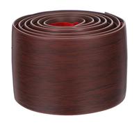 SOIMISS Profilé de Seuil de Sol en Pvc Flexible Adhésif, 1 M X 5 Cm, Finition Bois Chêne Rouge, Barre de Transition Auto-adhésive pour Revêtement Vinyle Imitation Bois et Moquette,