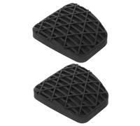 SOIMISS Protection Pédale de Frein et Embrayage Caoutchouc Durable Couvre Pédales Universels Auto Installation Facile pour Modèles Variés