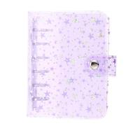 SOIMISS Protège Cahier Rechargeable PVC Antidérapant Couverture Classeur Liaison Légère pour Notepad et Handbook