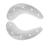 SOIMISS Protège-talons Métalliques De Croissant Vis Pour Bottes Homme Réparation Solide Antidérapante Et Confort