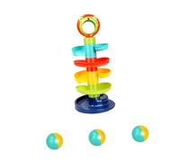 SOIMISS Puzzle Éducatif Garçon Fille Ans Éveil Tour Colorée Niveaux avec Balles Développement Motricité Reconnaissance Couleurs et Logique