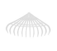 SOIMISS Râteau à Feuilles Jardin Léger 12 Dents Souples en Plastique Renforcé pour Pelouse Ramassage Feuilles Et Desserrage Sol Jardinage Outils Manuels Polyvalents Écobuage Extérieur