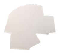 SOIMISS Recharge de Papier à Feuilles Mobiles 6 Trous Papier Vierge A4 A5 A6 3 Carnets Recharges pour Agenda Carnet et Classeur Anti-Bavure pour Bureau et Études