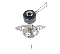 SOIMISS Réchaud Gaz Portable Pliable Mini Brûleur pour Camping Extérieur Conversion Tête de Fourneau Haute Efficacité