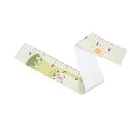 SOIMISS Règle Murale Dinosaure Autocollante pour Garçon et Filles, Toise de Hauteur en Toile Résistante à L'abrasion, Décoration Murale Verte pour Chambre D'garçon et Filles