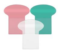 SOIMISS Rehausseur de Siège de Toilette Portable 3pcs en Ps pour Restaurants et Lieux Publics, Accessoires D'entretien Pratiques et Design Polyvalent